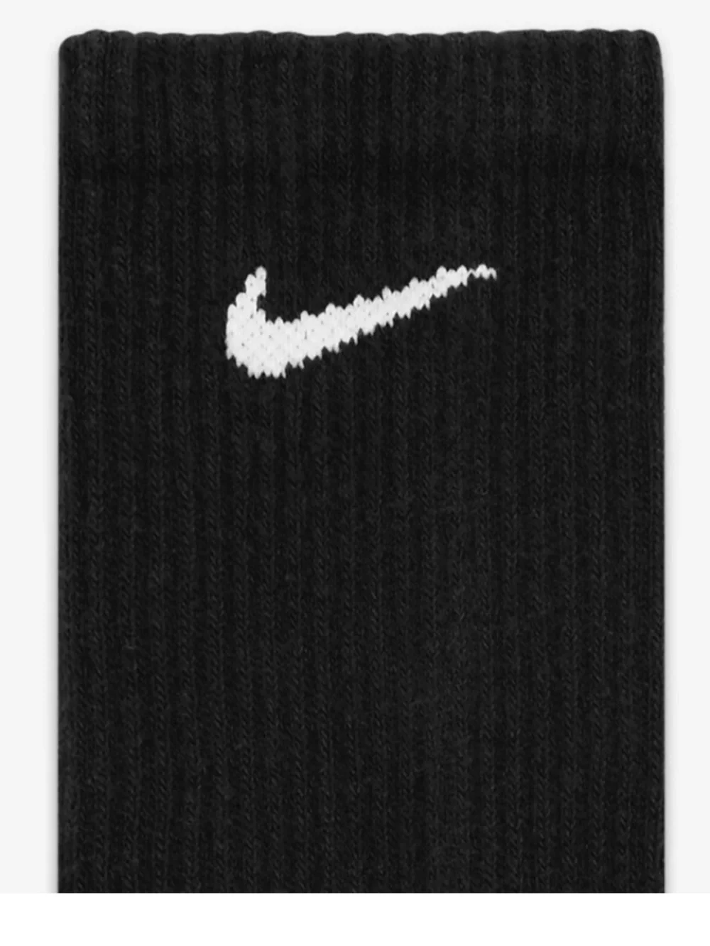 NIKE EVERYDAY COTTON CUSHIONED CREW SOCKS